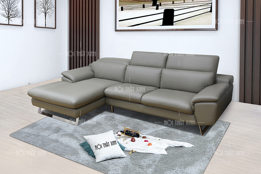 sofa da nhập khẩu Nhà Xinh